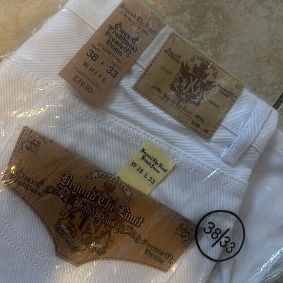 NWT beyond the limit denim jeans size 38 x 33 - Picture 2 of 3